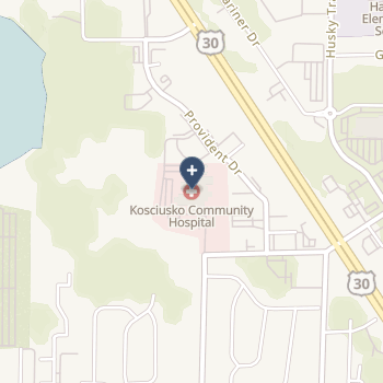 Kosciusko Community Hospital on map
