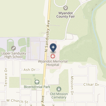 Wyandot Memorial Hospital on map