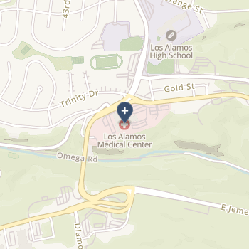 Los Alamos Medical Center on map