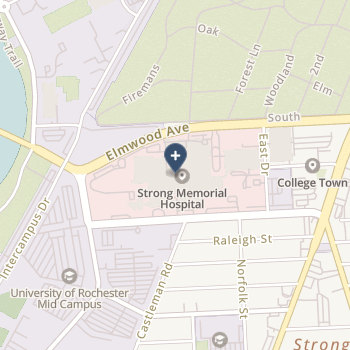 Strong Memorial Hospital on map