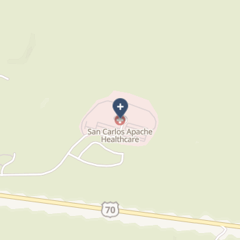 San Carlos Apache Healthcare on map