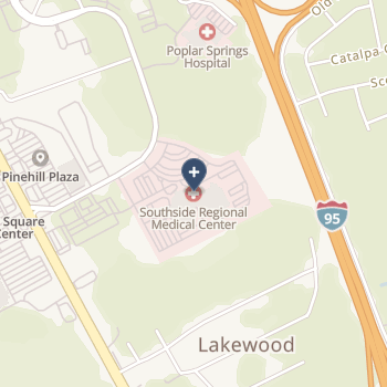 Southside Regional Medical Center on map