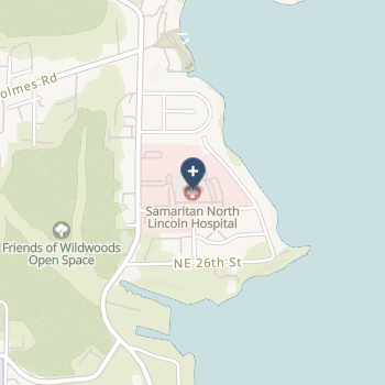 Samaritan North Lincoln Hospital on map