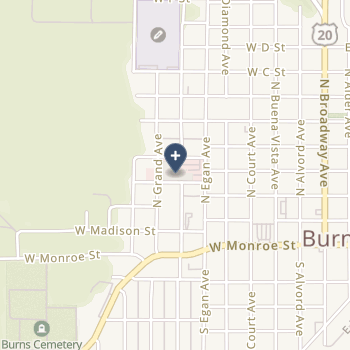 Harney District Hospital on map