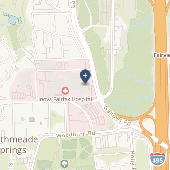 Inova Fairfax Hospital on map