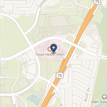 Texas Health Presbyterian Hospital Allen on map