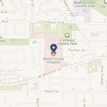 Wood County Hospital on map