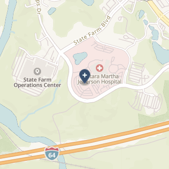 Martha Jefferson Hospital on map