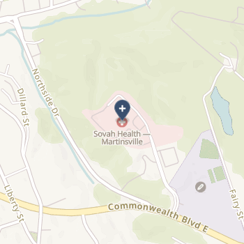 Sovah Health Martinsville on map