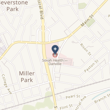 Sovah Health Danville on map