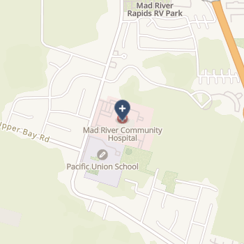 Mad River Community Hospital on map