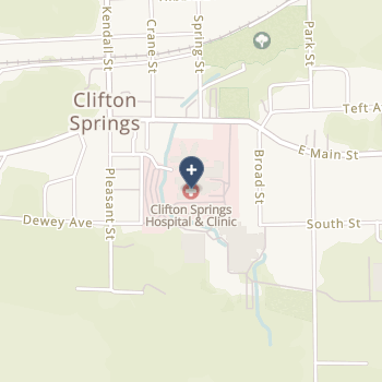 Clifton Springs Hospital And Clinic on map