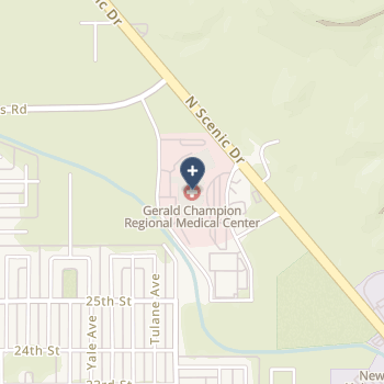 Gerald Champion Regional Medical Center on map