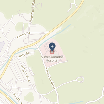 Sutter Amador Hospital on map