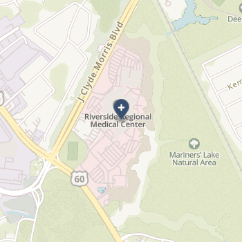 Riverside Regional Medical Center on map