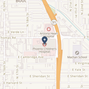 Phoenix Children's Hospital on map