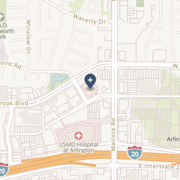 Baylor Orthopedic And Spine Hospital At Arlington on map