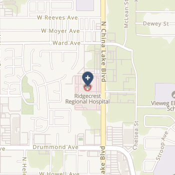 Ridgecrest Regional Hospital on map