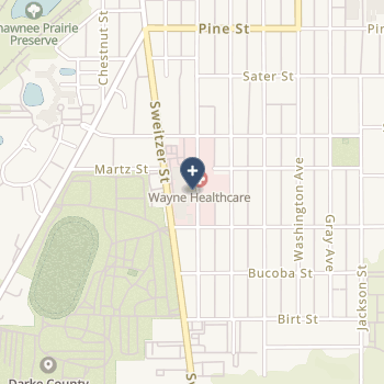 Wayne Hospital on map