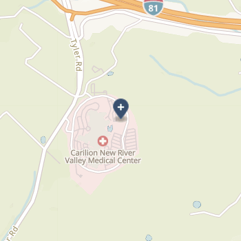 Carilion New River Valley Medical Center on map