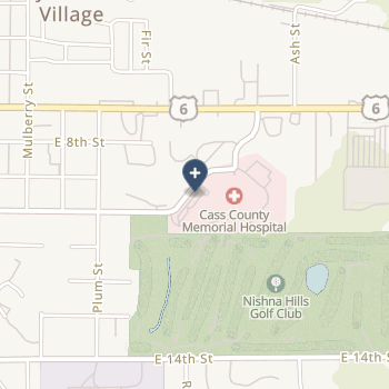 Cass County Memorial Hospital on map