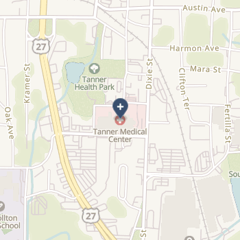Tanner Medical Center - Carrollton on map