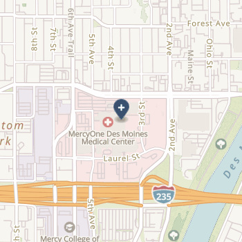 Mercy Medical Center-Des Moines on map