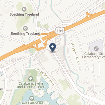 Motion Picture & Television Hospital on map