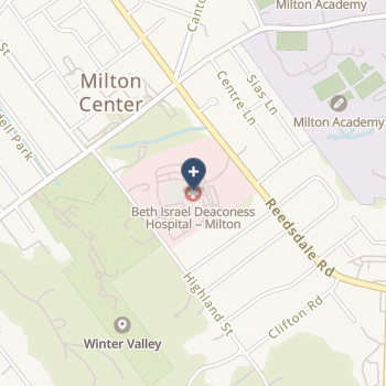 Beth Israel Deaconess Hospital-Milton Inc on map