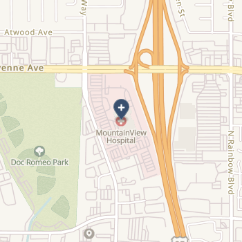 Mountainview Hospital on map