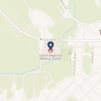 Upson Regional Medical Center on map