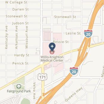 Willis Knighton Medical Center, Inc on map
