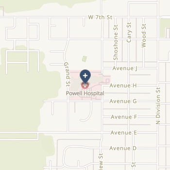 Powell Valley Hospital on map