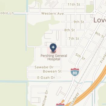 Pershing General Hospital on map