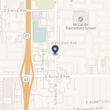 Fresno Surgical Hospital on map