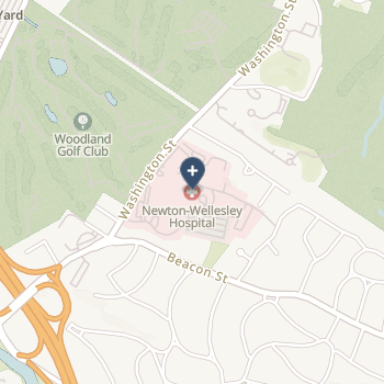 Newton-Wellesley Hospital on map