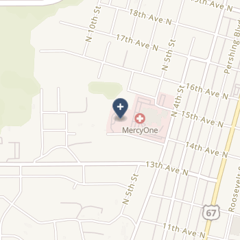 Mercy Medical Center-Clinton on map