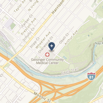 Geisinger-Community Medical Center on map