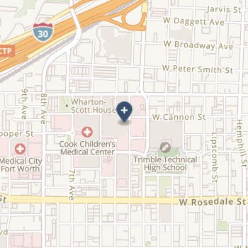 Texas Health Harris Methodist Fort Worth on map