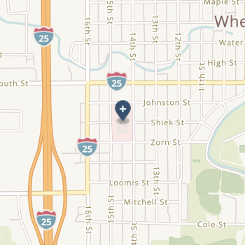 Platte County Memorial Hospital on map