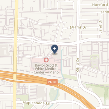 The Heart Hospital Baylor Plano on map