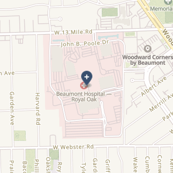 Beaumont Hospital, Royal Oak on map