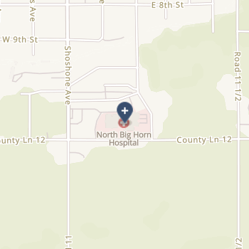 North Big Horn Hospital District on map