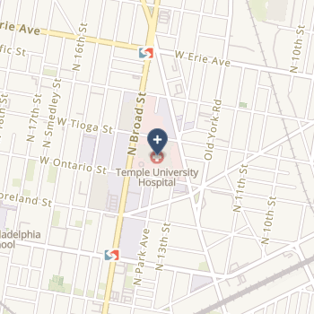 Temple University Hospital on map