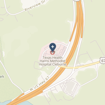 Texas Health Harris Methodist Hospital Cleburne on map
