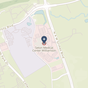 Seton Medical Center Williamson on map