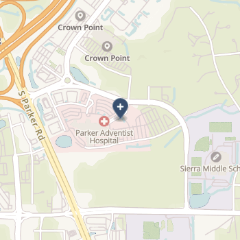 Parker Adventist Hospital on map