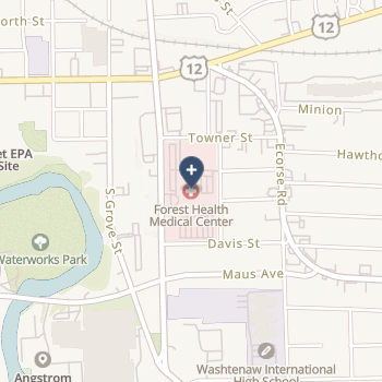 Forest Health Medical Center on map
