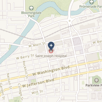 St Joseph Hospital on map