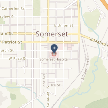 Somerset Hospital on map